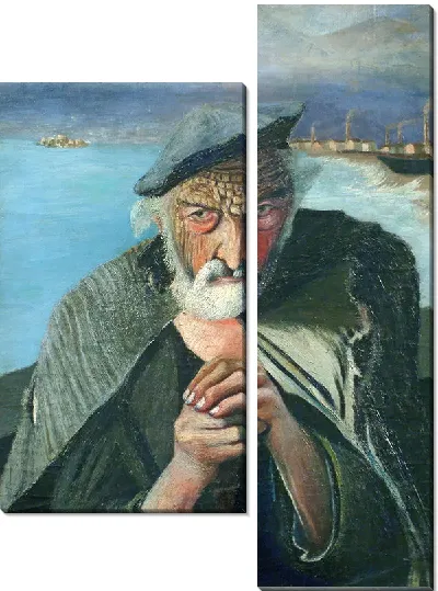 Картина Старый рыбак