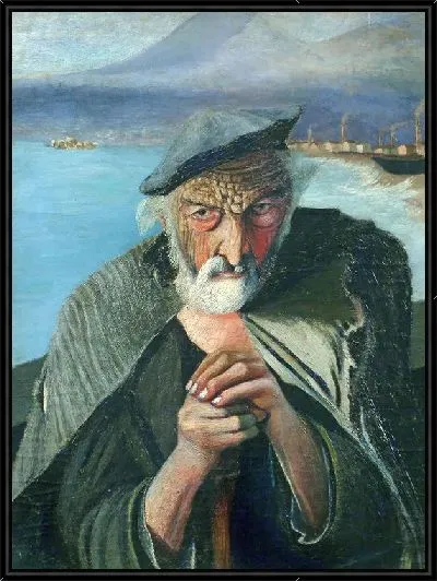 Картина Старый рыбак