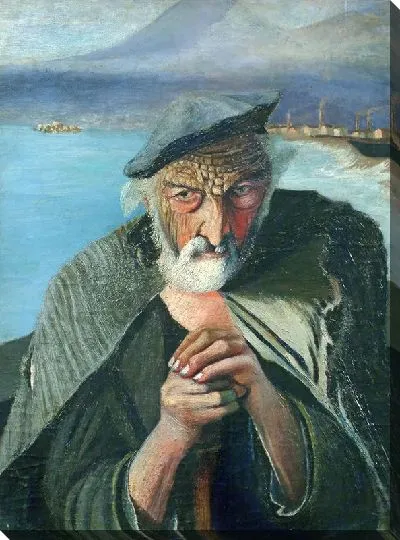 Картина Старый рыбак