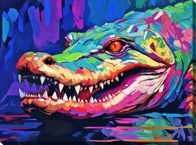 Постер Крокодил №38