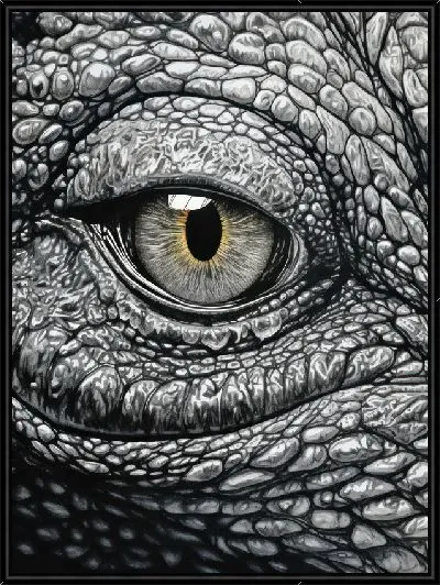 Картина Крокодил №57