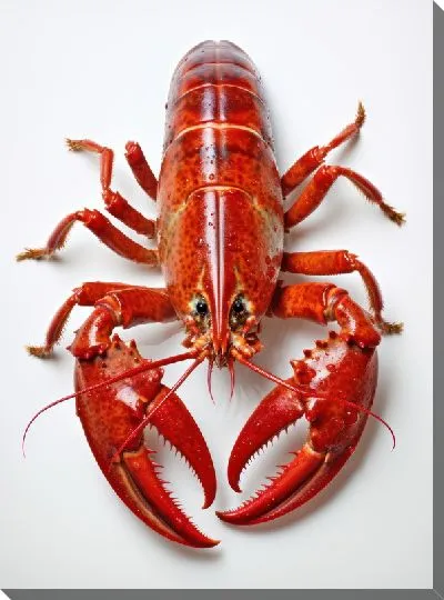 Картина маслом Рак №6