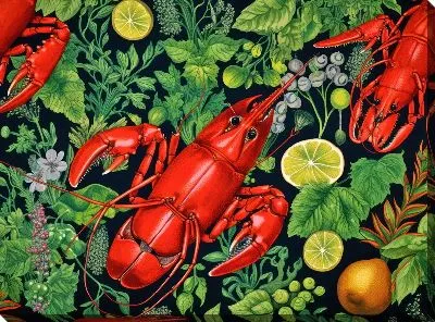 Картина маслом Рак №10