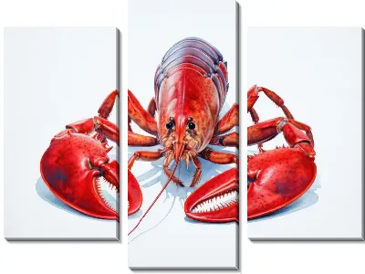 Модульная картина Рак №40