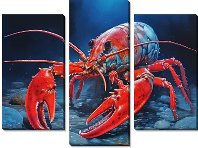 Модульная картина Рак №47