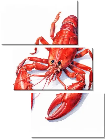 Модульная картина Рак №69
