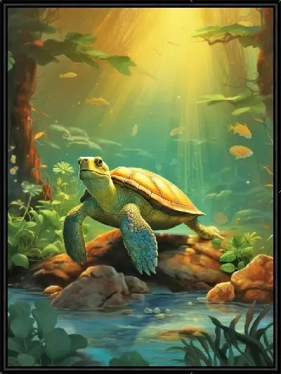 Картина Черепаха №12