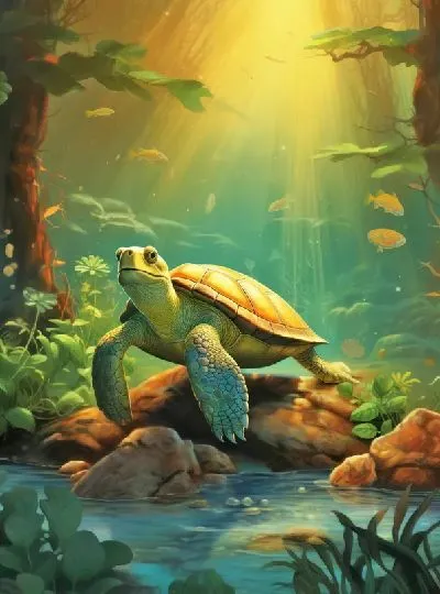 Плакат Черепаха №12