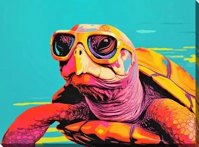 Черепаха в очках