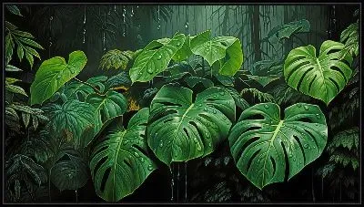 Картина Монстера №55