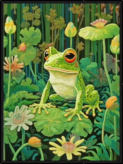 Картина Лягушка №12