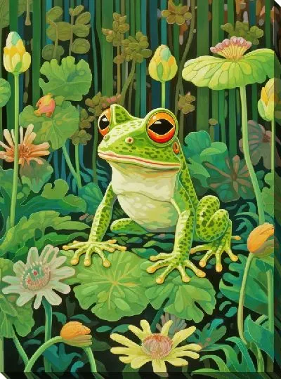 Постер Лягушка №12