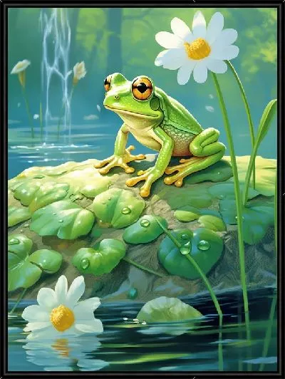 Картина Лягушка №13