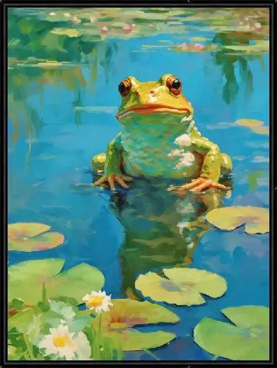 Картина Лягушка №21