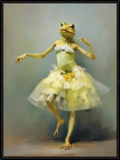 Картина Лягушачий балет