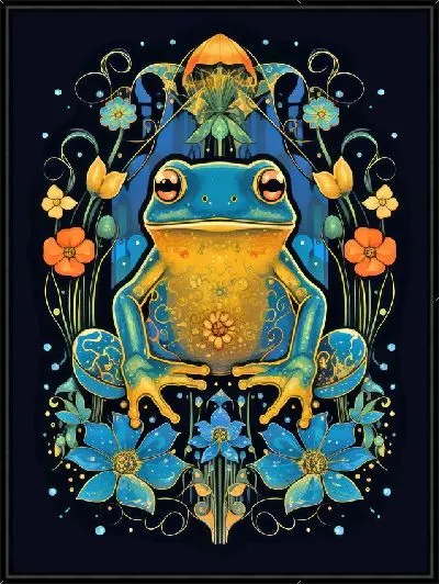 Картина Лягушка №32