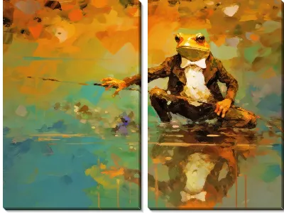 Лягушка-рыбак