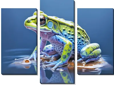 Модульная картина Лягушка №63