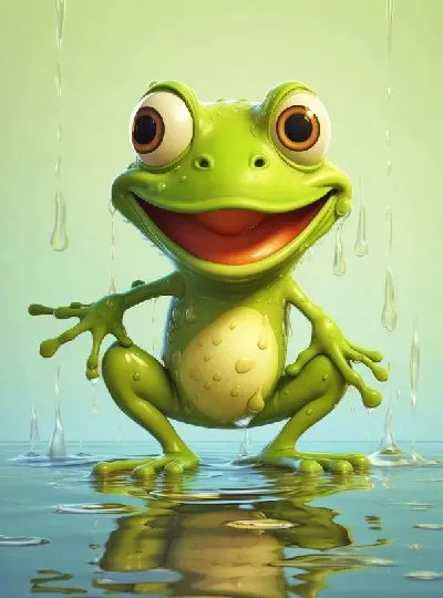 Плакат Лягушка №69