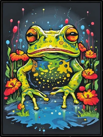 Картина Лягушка №86