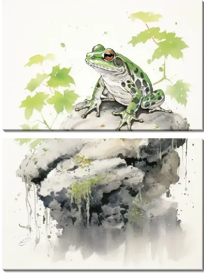 Модульная картина Лягушка №98