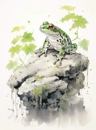 Плакат Лягушка №98