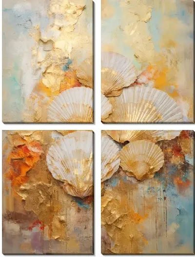 Модульная картина Ракушки №5