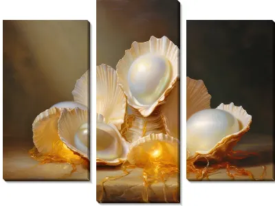 Модульная картина Жемчуг №9