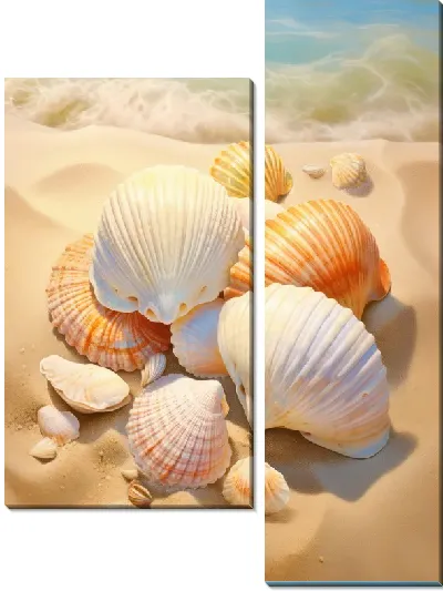 Модульная картина Ракушки №10