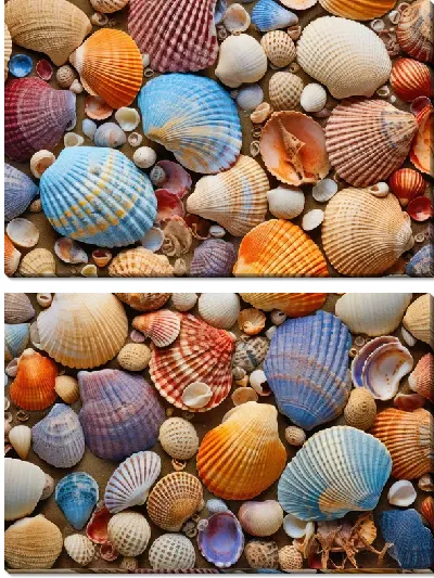 Модульная картина Ракушки №18