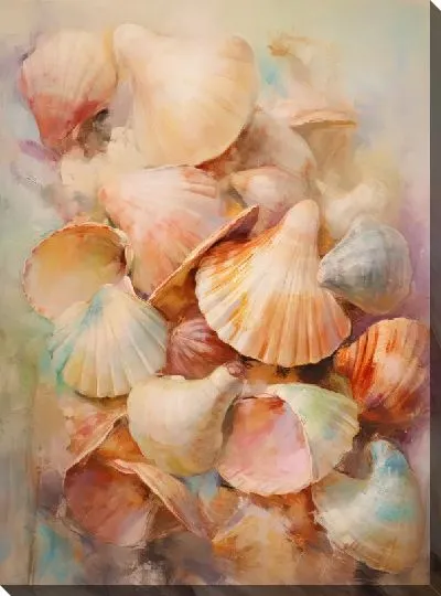 Картина маслом Ракушки №29