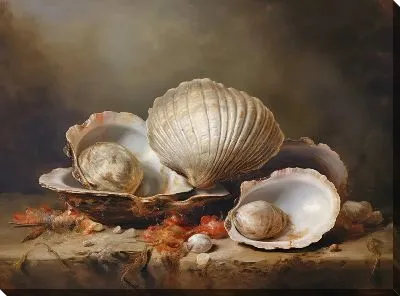 Картина маслом Ракушки №38