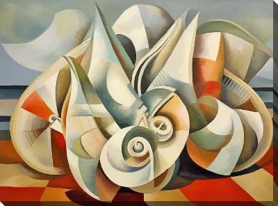 Картина маслом Ракушки №46