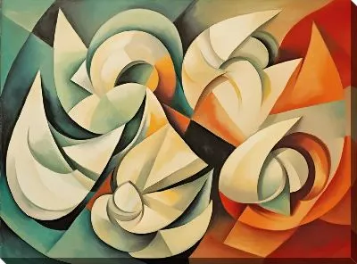 Картина маслом Ракушки №47