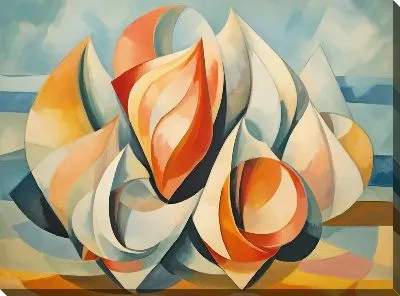 Картина маслом Ракушки №51