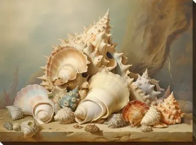 Картина маслом Ракушки №82
