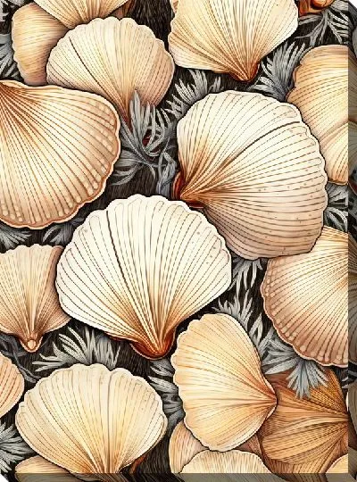 Картина маслом Ракушки №102