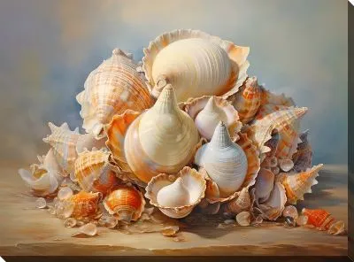 Картина маслом Ракушки №109