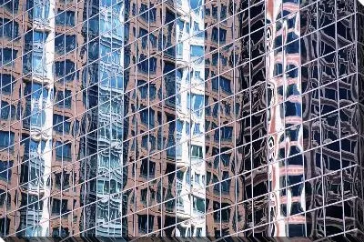 Постер Окна небоскреба