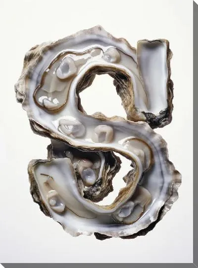 Картина маслом Устрицы №40