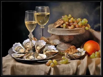 Картина Устрицы №49