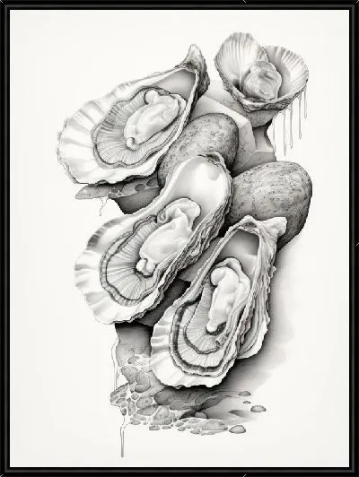 Картина Устрицы №58