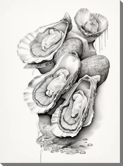 Постер Устрицы №58