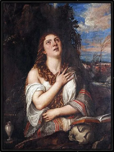 Картина Кающаяся Мария Магдалина