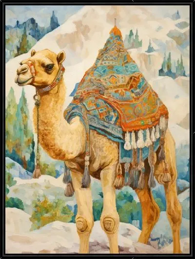 Картина Верблюд №3