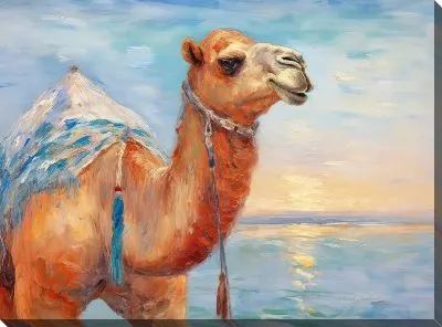 Картина маслом Верблюд №5