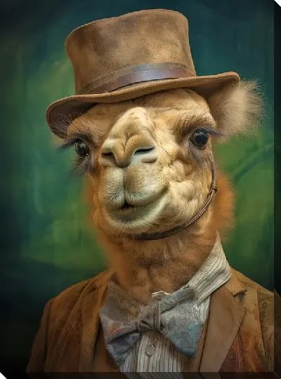 Картина маслом Верблюд №251