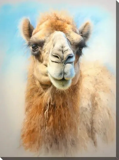 Картина маслом Верблюд №26