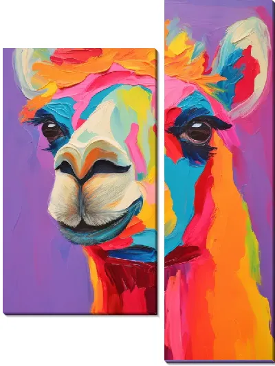 Модульная картина Верблюд №50