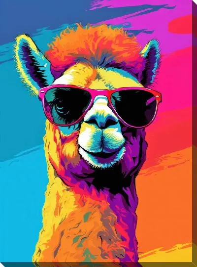 Картина маслом Верблюд №63